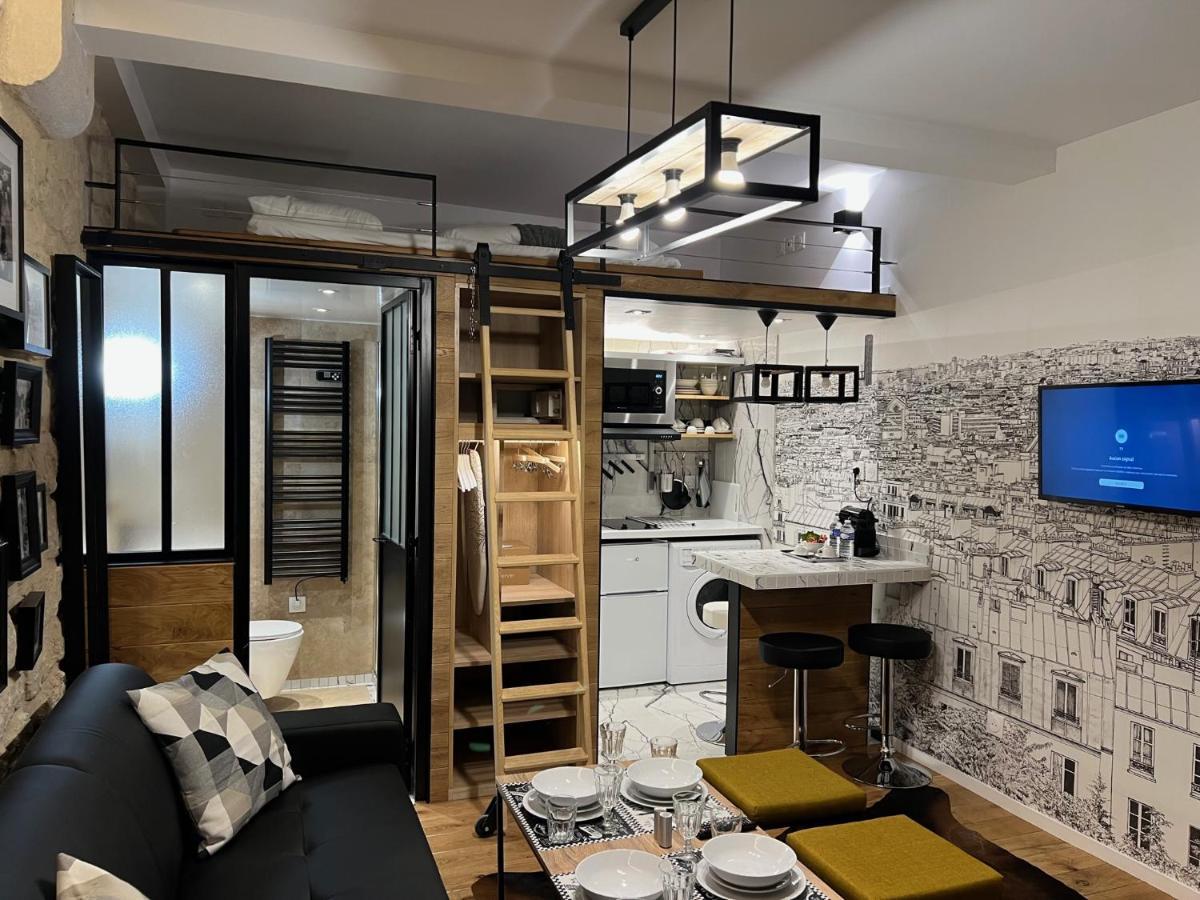 Loft Jaures Daire Paris Dış mekan fotoğraf