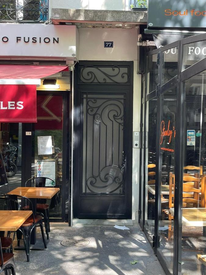 Loft Jaures Daire Paris Dış mekan fotoğraf