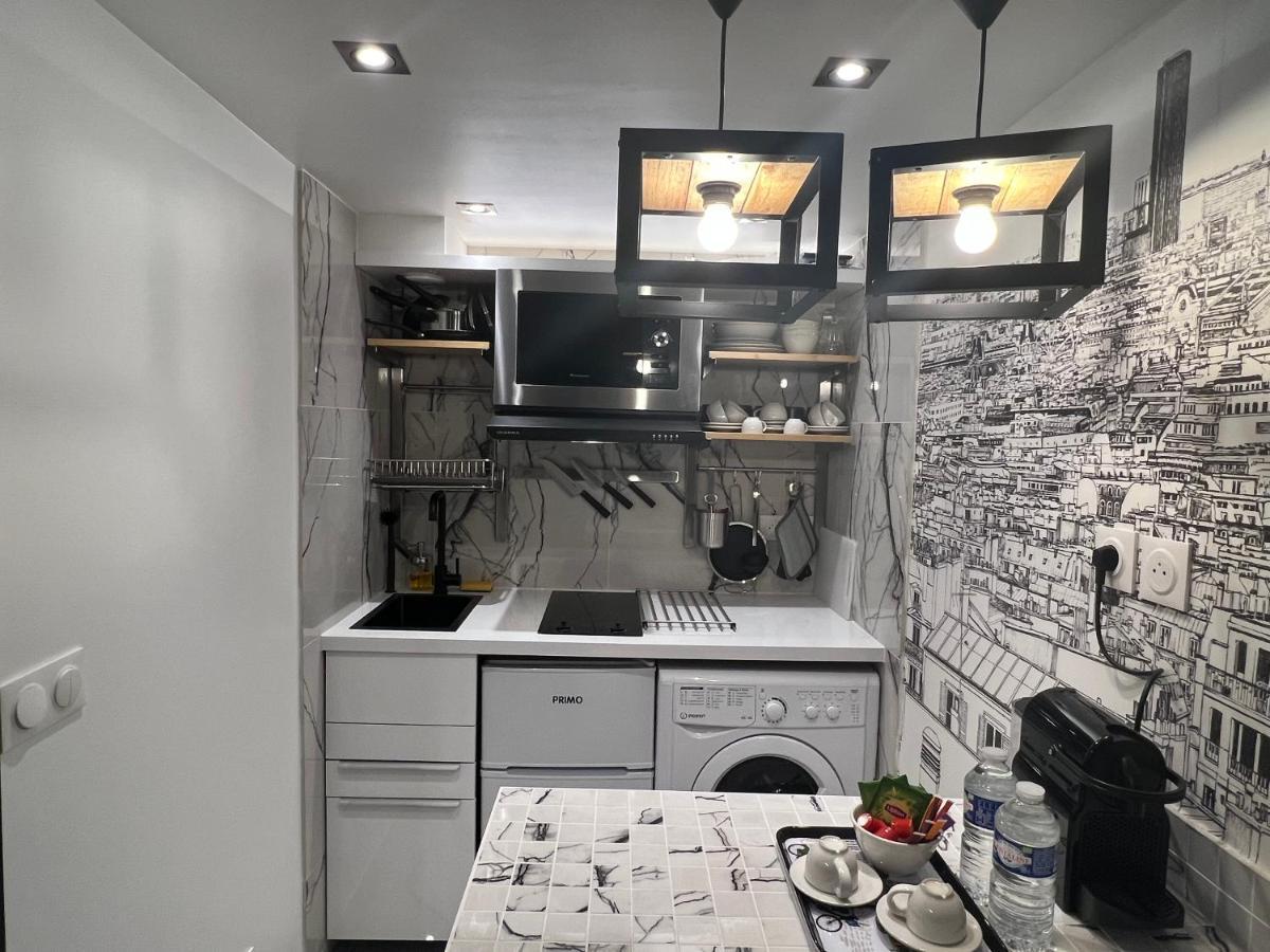 Loft Jaures Daire Paris Dış mekan fotoğraf